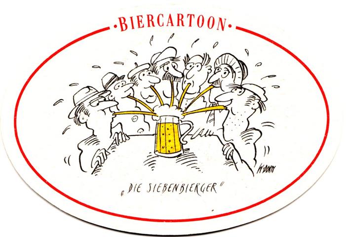 villach k-a villacher cartoon 6b (oval170-die siebenbierger)